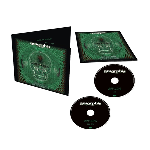 AMORPHIS - Queen of time, CD + Blu-ray